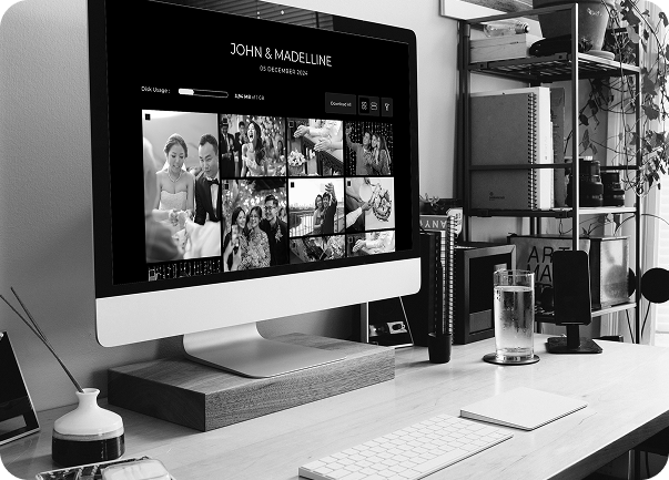 Receive Unforgettable Memories In Your Digital Event Gallery or Albums